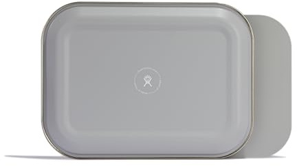 HYDRO FLASK – Plat d'Extérieur 2 en 1 Cut & Serve – Planche à Découper Légère et Ergonomique – Plat de Service en Inox – Idéal pour le Camping ou les Pique-Niques – Passe au Lave-Vaisselle – Birch