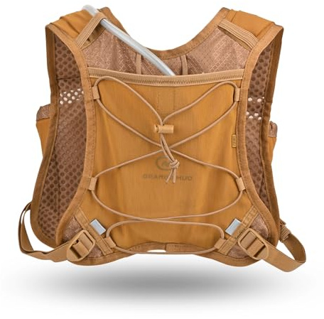 Orange Mud Gear Vest 3.0 – Leichter Trinkrucksack für Laufen, Radfahren, Triathlon – fasst 1L (992.2 g), passend für große Handys, weiche Flaschen, Trekkingstöcke – atmungsaktiv & sichere Passform