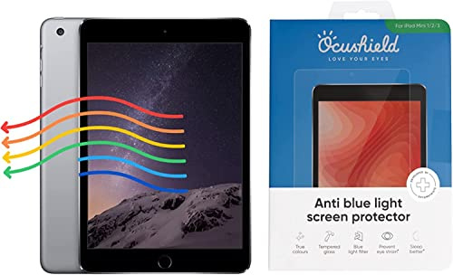 Ocushield Pellicola protettiva in vetro temperato anti luce blu per Apple iPad 11,9 – 10th Gen – Filtro luce blu per iPad – antiriflesso – Proteggi gli occhi e migliora il sonno