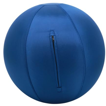 Dickly Yogaball-Hülle, Gymnastikball-Hülle, atmungsaktive Sitzball-Hülle, Balance-Ball-Hülle für Fitness, Training, Heim-Fitnessstudio-Übungen, Durchmesser 65cm