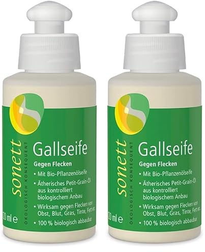 Sapone di gel: per una rimozione versatile delle macchie, 100% biodegradabile. (Confezione da 2)