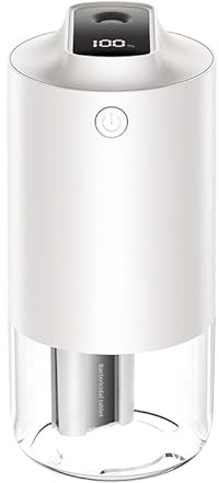 Felenny Portable Travel Humidifier, 250ml Portable Humidifier Small Cool Mist Humidifier with Auto- Purification Personal Car Desktop Humidifier for Home Bedroom Office