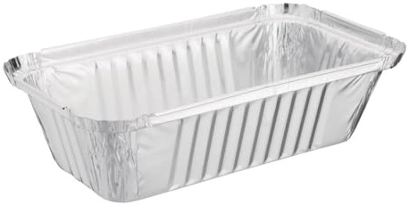 Nisbets Essentials Foil Food Containers and Lids 250ml (Pack of 50) | Tight-fitting lids prevent leaks and spills during transit, keeping takeaway, delivery, and prep meals secure.