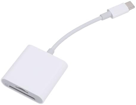 Adaptador de Tarjeta de Memoria, ABS de Alta Velocidad del Lector de Tarjetas del Adaptador de 500MB/S USB C para la Oficina