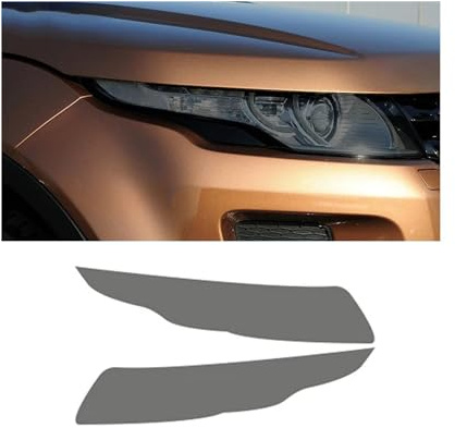 Pellicola protettiva per fari auto Per Range Rover Evoque 2012-2018 trasparente adesivo per faro per faro nero fumato trasparente pellicola pre-taglio