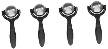 Healeved 4stücke Gesichtsroller Und Gua Massagewerkzeug Handgefertigt Für Effektive Gesichts Und Augenmassage Tragbar Und Leicht Design