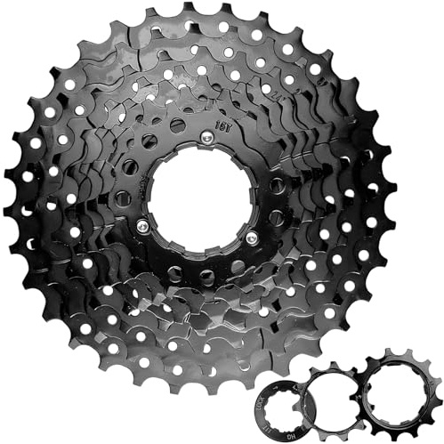 Relwears Bike Cassette 9 Speed Cassette 11-32T Bike Sprocket for Mountain Bike Folding Bike