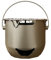 Mini BBQ Portable Charcoal Barbecue Grill for Indoor Outdoor Cooking Picnic Camping,Green
