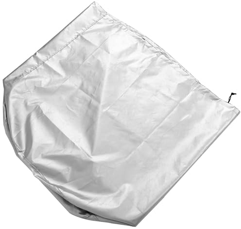 PAMINGONO Copertura per Barbecue in Poliestere 58X77 CM Coulisse Copertura Resistente All’Acqua e AI Raggi UV per Griglia da Giardino Protezione Antigelo e Anti Foglie per Barbecue a Gas