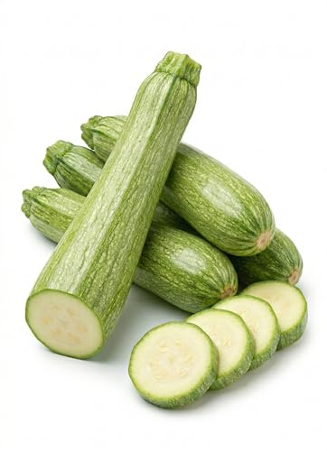 Semillas de Calabacín Genovés de 6g | Semillas de Calabacín para Cultivo en Huerto, Maceta o Invernadero | Alta Germinación, cosecha abundante | Semillas Hortalizas Ideales para Huerto Doméstico y