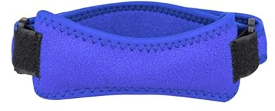 Sportkniebandage Patella Kniesehnengurt Knieschoner Unterstützung Professioneller Schutzpolster Klammer Gürtel Sport Basketball Keenpads Sicherheit für Basketball Tennis Yoga Gartenarbeit(Blue)
