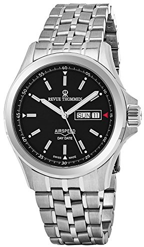 REVUE THOMMEN AIRSPEED HERREN-ARMBANDUHR 42MM SCHWEIZER AUTOMATIK 16020.2134