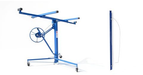 Plattenheber mit Verlängerung für Trockenbau, Rigipsplatten | Traglast 68 kg | XXL Heber