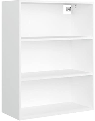 Mhdvray Armadio sospeso bianco 69,5 x 32,5 x 90 cm in legno sottile armadio portaoggetti con 2 ante, portata 60 kg, altezza salvaspazio per corridoio, soggiorno e cucina