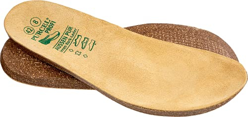ALBATROS Purcel Profi trädgårdsträd ersättningsinsats av kork med läder unisex, - Beige - 42 EU