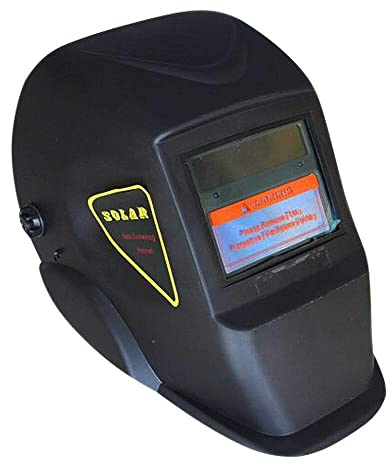 Welding Mask Solar Powered Weld Helmet Auto Darkening Welding Helmets for TIG MIG ARC Welding Grinding Welder Mask Matt Black