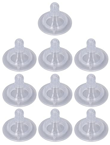 Babyflaschensauger, 10 spülmaschinenfest austauschbare Sauger