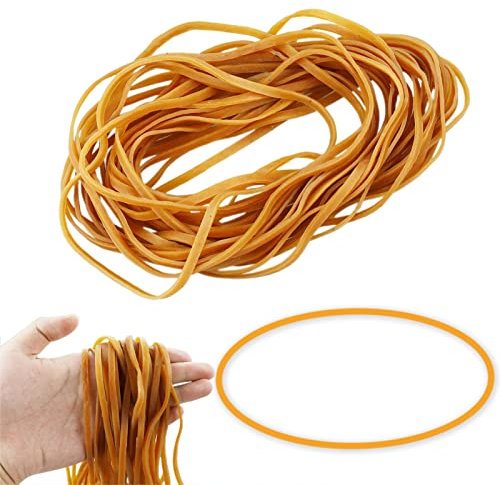 SZCXDKJ Grandi elastici, 30 pezzi di grandi fasce in gomma, 20 cm, extra grandi fasce elastiche per la fornitura dell'ufficio, pattumiera, file cartella, lettiera per gatti