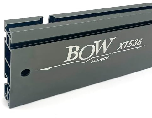 BOW Products 36” XT XTENDER Fence - Système de guide T-Track avec T-Slots pour accessoires de menuiserie - Pour scies sur table portatives, scies de type cabinet & scies à ruban XT536 Guide uniquement