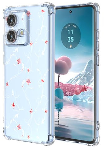 WBWONE Estampados Pintados Funda para Motorla Moto Edge 40 Neo, Carcasa Protectora Antigolpes Suave TPU Silicona Caso Anti-Choques Resistente a los Arañazos Case (A94)