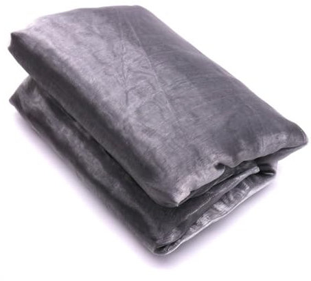 Egurs Organza Querbehang Hochzeit Vorhang Hochzeitsbogen Deko Tüllstoff Freihanddeko Hintergrund Traubogen für Schlafzimmer Wohnzimmer Fotografie Party Hochzeit Geburtstag Taufe Silber 1.35×10m