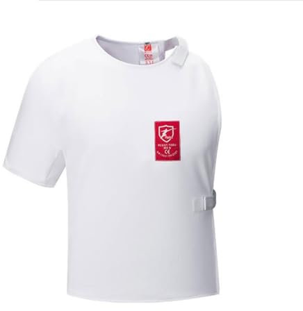 RJPzidK 350N Fechtweste Fechtschutzkleidung für Rechtshänder Übungsschutzausrüstung für Männliche Und Weibliche Fechter(50)