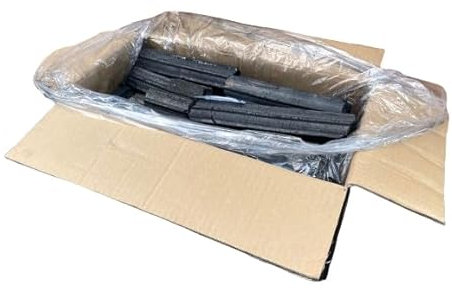10kg BINCHO Charcoal Briquettes by The BBQ Experts - Restaurant-Grade Hard Wood Briquettes for BBQ, Smoking & Grilling - Long Lasting Grade A Charcoal - 7 Hour Burn Time