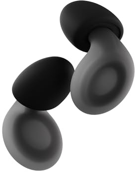 Loop Dream – Silicone/Memory Foam Earplugs for Sleep Comfort | Comfortable Ear Plugs for Muffling Snoring & Sleeping | Customized Fit | 27dB (SNR) Noise Reduction