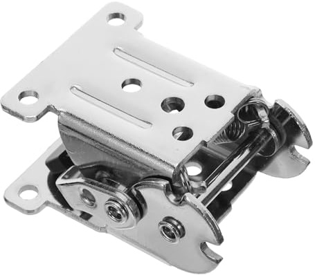 Operitacx 2 Piezas Bisagras Plegables Autoblocantes con Tornillos para Patas de Mesa Cama Escritorio Soporte Extensible de Acero Reforzado para Muebles Resistente