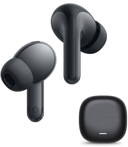 XIAOMI REDMI Buds 8 Lite – Auriculares inalámbricos Bluetooth in-Ear con ANC 42 dB, Driver de 12,4 mm, Graves intensos, hasta 36 h de autonomía, 5 ajustes de EQ y Bluetooth 5.4, Negro