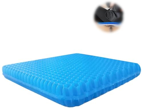 Neyared Gel Seat Cushion, Honeycomb Cushions for Sitting Sore, Relieving Back Coccyx Pressure