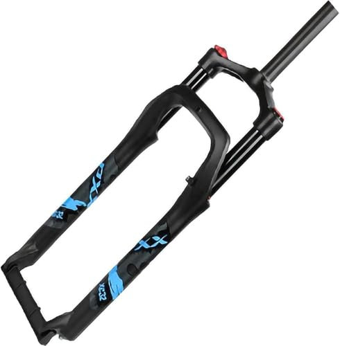 Fat Fahrradgabel Federgabel, 135 mm Fahrradgabel Radfahren Luftstoßdämpfer Federgabel Schnee MTB Mountain 20/26,5 Zoll,B,20INCH
