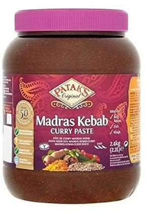 Patak's Madras Kebab Curry Paste 2400g