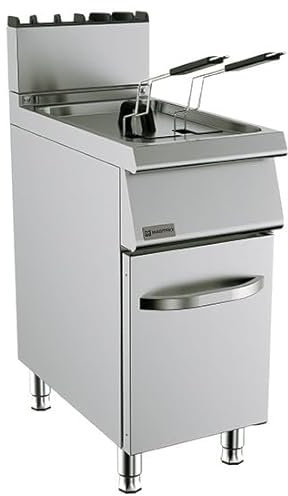 Friteuse Gaz Sur Soubassement Fermé, 15 Litres - Virtus - MS74FRG15