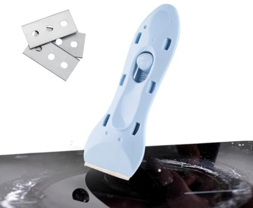 Citystores® Non-scratch Oven, Hob Glass, And Cooktop Cleaning Tool Multi-purpose Ceramic Hobs, Glass Doors, Windows, Painted Surfaces Includes 5 Spare Units