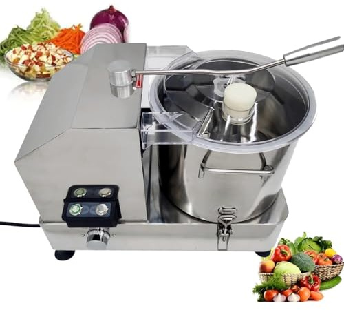 Electric Food Processor for Vegetables and Meat, High-Speed 2500RPM Shredder and Chopper, Ideal for Commercial Kitchens and Restaurants