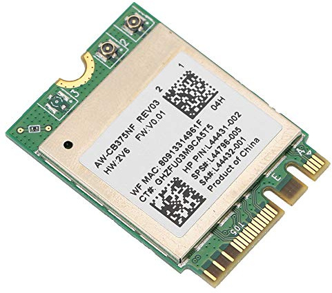 Keenso Tarjeta de Red WiFi RTL8822Ce, 1200Mbps WLAN Inalámbrico de Doble Banda para NGFF, Señal Estable y Amplia Compatibilidad