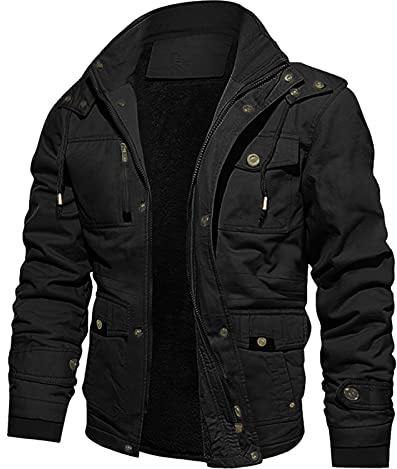 Generisch Winterjacke Herren Herren Winter Mode Freizeit Waschen Abnehmbare Baumwolle Plus Samt Gepolsterte Lange Jacke