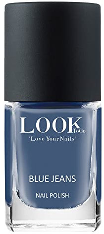 Look To Go • veganer Nagellack • BLUE JEANS • NP 030 • 21-free & PETA approved • Made in Germany • 12ml