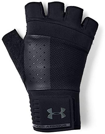 Under Armour Weightlifting Glove, Gants d'haltérophilie, Gants fitness pour homme Homme, Black / Black / Black , S