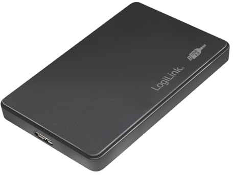 Logilink UA0339 - USB 3.0 HDD Geh?use f?r 2,5 (6,35 cm) SATA HDD/SSD, Schwarz