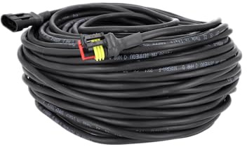 Câble basse tension pour HUSQVARNA AUTOMOWER 115H 315X 405X 415X 420 430X 430XH – robot de tonte – câble de connexion pour transformateur - un bloc d'alimentation et station de charge – (50 mètres)