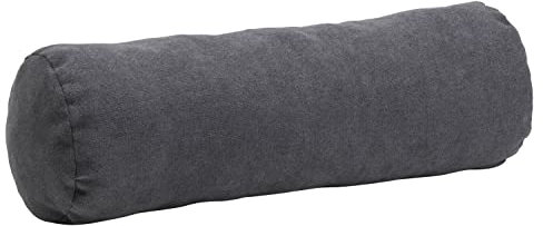 Gözze - Kissenrolle mit Reißverschluss, Darco, 60 x 20 cm - Anthrazit