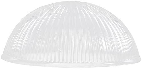 Uonlytech Glass Lamp Shade Replacement Floor Table Lampshade Dome Globe Chandelier Light Covers Pendant Hanging Light Fixture for Bulb Ceiling Lighting Cover 42mm
