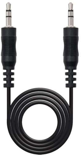 Levitantes 3.5m Jack to 3.5m Jack Audio Cable Male to Male Cable 0.3m Black