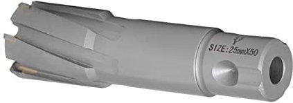 Generic Taglierina Anulare Profondità Punta Carotatrice in Carburo Punta Cava Metrica Punta Cava per Lamiera d'acciaio Punta Magnetica $prep$ Punta Cava Punta Carotatrice Cava (25 mm)