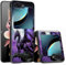 FUYOCWE for Samsung Galaxy Z Flip 6 Case,Purple Dragon Under Full Moon Pattern Cover for Women Men,Slim Fit Lightweight Hard PC Matte Folding Phone Case for Samsung Galaxy Z Flip 6 5G 2024