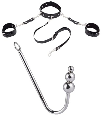 Gancho anal para mujer, gancho anal, juego de bondage, grilletes sexuales para ti, esclavos, extremadamente duro, BDSM, juguetes bondageset set de grilletes para principiantes, juguetes Bdsms juguetes