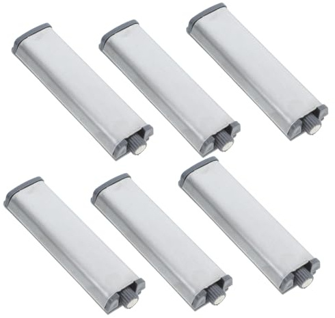 ETHZZLE 6pcs for Cabinet Ultra-Thin Invisible Door Push to Open Latch Magnetic Catch Automatic Rebound Design for Kitchen and Office