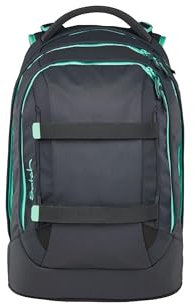 Satch pack ab 5. Klasse ergonomisch 30L Stauraum standfest Organisationstalent Mint Phantom - Grau